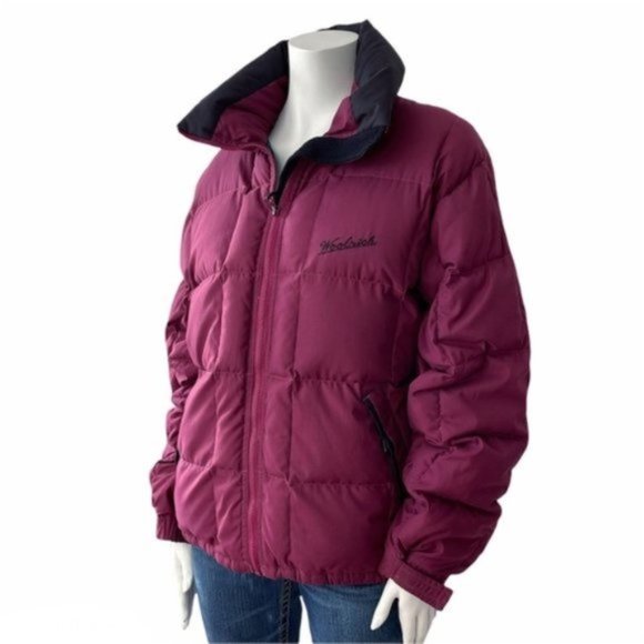 Vintage Oversized Woolrich Down Filled Puffer Quilted Jacket - Picture 2 of 9